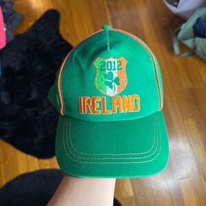 Ireland Irish 2012 Soccer Football Velcro Baseball Cap